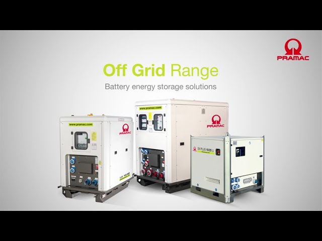 Pramac Off Grid Range - Battery Energy Storage Solutions
