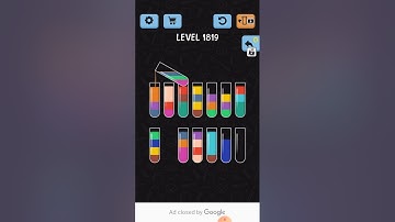 Water Color Sort Level 1819