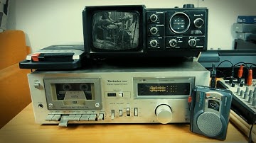 TAPE LOOPS Over DRUMS IMPROVISATION Recorded on CASSETTE DECK