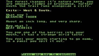 C64 Longplay: The Lost World (1993, Atlas Adventure Software)