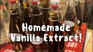 Homemade Vanilla Extract