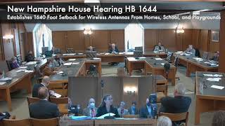Dr. Lisa Nagy Testifies: New Hampshire’s Cell Tower Setback Bill
Dr. Lisa Nagy Testifies: New Hampshire’s Cell Tower Setback Bill Dr. Lisa Nagy Testifies: New Hampshire’s Cell Tower Setback Bill