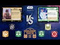Leia Red vs Boba Green | Star Wars Unlimited | Gameplay