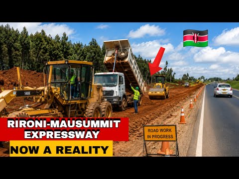 Kenya'sTransformation Continue!| The Rironi–Mau Summit Highway Is Coming to Life 🇰🇪 