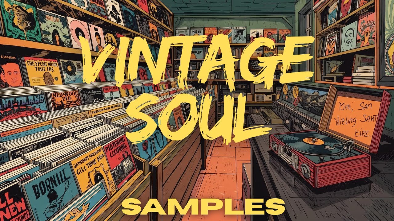 Vintage 70s Soul & Jazz Vinyl Samples | Classic Analog Sound Sample Library