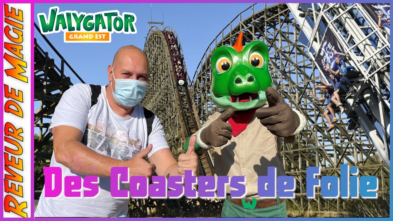 Vlog 2021 Walygator Grand Est redécouverte du Parc d'attraction 20 ans aprés