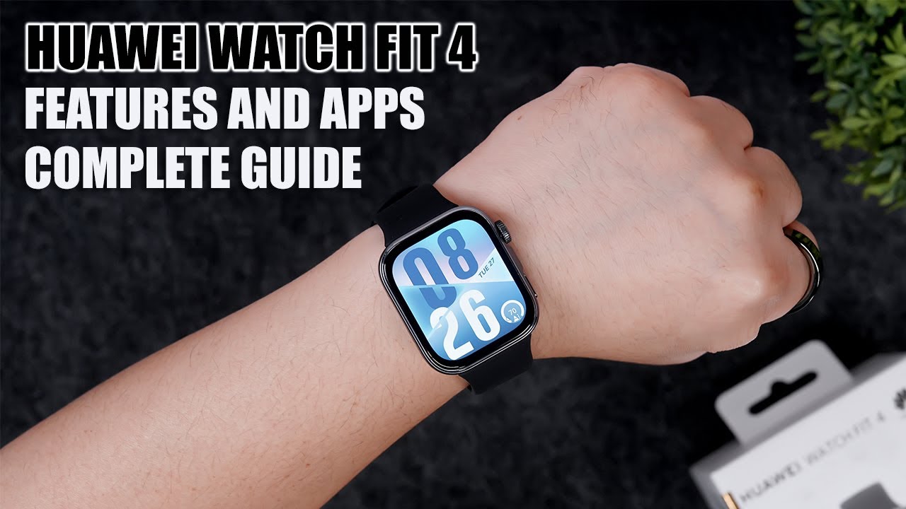 Huawei Watch Fit 4 Features and Apps Walkthrough - YouTube