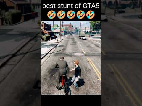 bestest funny stunt of gta5 | GTA V short | gta5 video #shorts #gta5 #GTA5