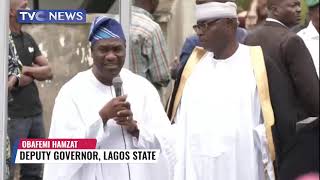 Pres  Tinubu Joins Nigerians For Eid Prayer In Lagos