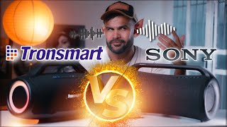 SONY XG 500 VS Tronsmart BANG MAX - DUELO DE ENCHER OS OUVIDOS!! [ COMPARATIVO PORT-BR ]