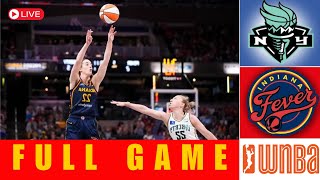 New York Liberty vs Indiana Fever Full Game Results  WNBA Season 2024  Caitlin Clark #wnbahighlights