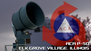 ACA P-50 Tornado Siren Test - Alert - Elk Grove Village, IL