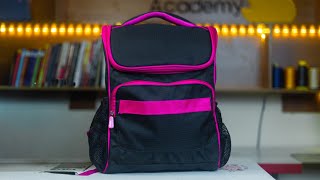 Full How to Make School bag / Backpack | Full Backpack Construction Tutorial Guide