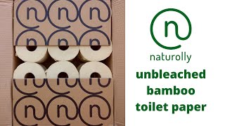 Unbleached Bamboo Toilet Paper | Naturolly Product Introduction screenshot 5