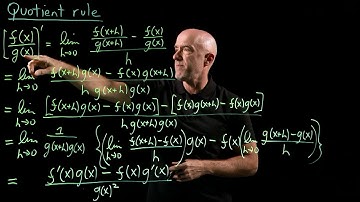 Quotient Rule for Derivatives | Lecture 14 | Calculus for Engineers