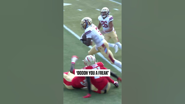 Bryce Perkins would NOT go down 😂 #ufl #football #panthers #playoffs
