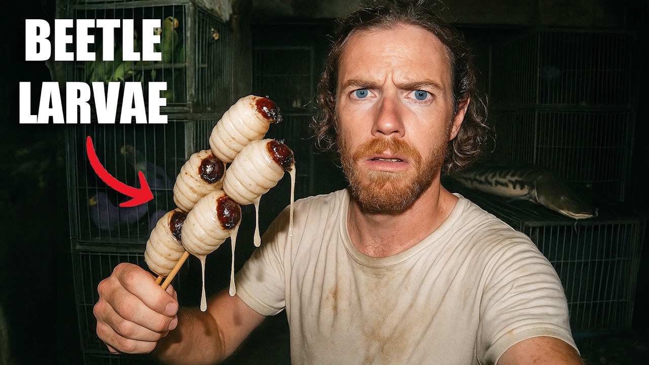 Я съел всю еду на нелегальном мясном рынке