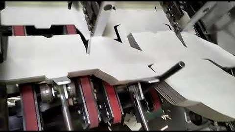 bobst//Gluing folder pasting crash lock