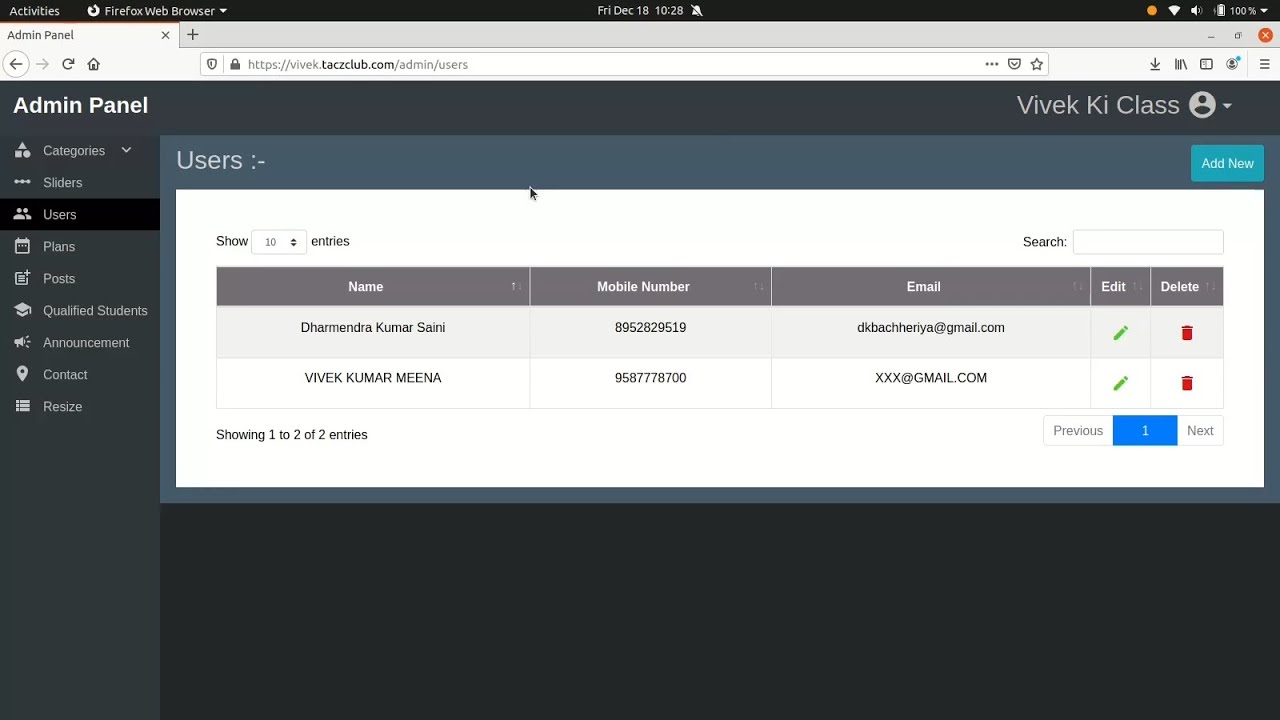 Android App For Teacher In Flutter With Admin Panel - By Whitecodel ...