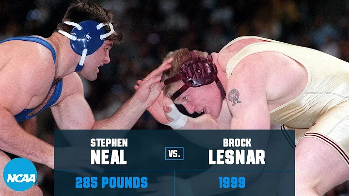 Brock Lesnar vs. Stephen Neal: 1999 NCAA title mat...