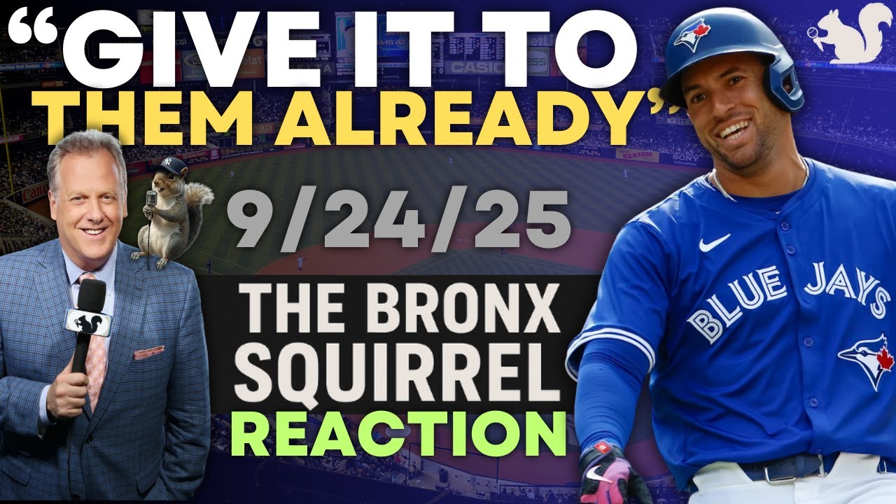 Michael Kay Reacts: George Springer’s Conspiracy, Mets Collapse, Yankees Win | Bronx Squirrel Reacts