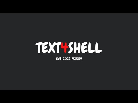 Text4Shell Vulnerability | CVE-2022-42889