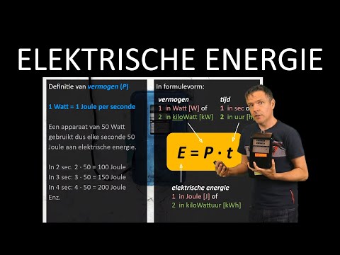 Video: Wat is energie gemeten in de natuurkunde?