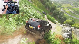 Toyota Land Cruiser Prado | Realistic offroading  Forza Horizon 4 | Logitech g29 gameplay