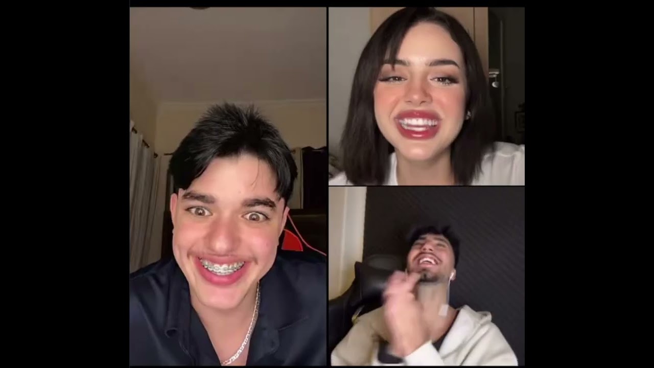 ايناس الجزائرية كيست مع احمد وليد والان رباعي مع البنات ضحك فول