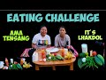 Its lhakdol challenge to ama tensang eating challengetibetanvlogger