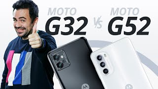 Moto G32 vs Moto G52 y el G42 en cuerpo y alma...