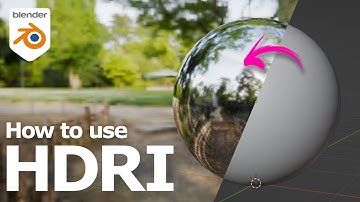 Blender how to use HDRI in render