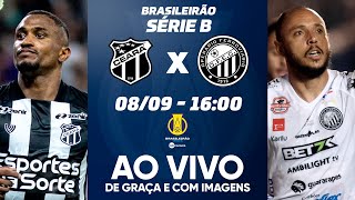 Thumbnail for CEARÁ X OPERÁRIO-PR | BRASILEIRÃO SÉRIE B 2024 | AO VIVO E COM IMAGENS