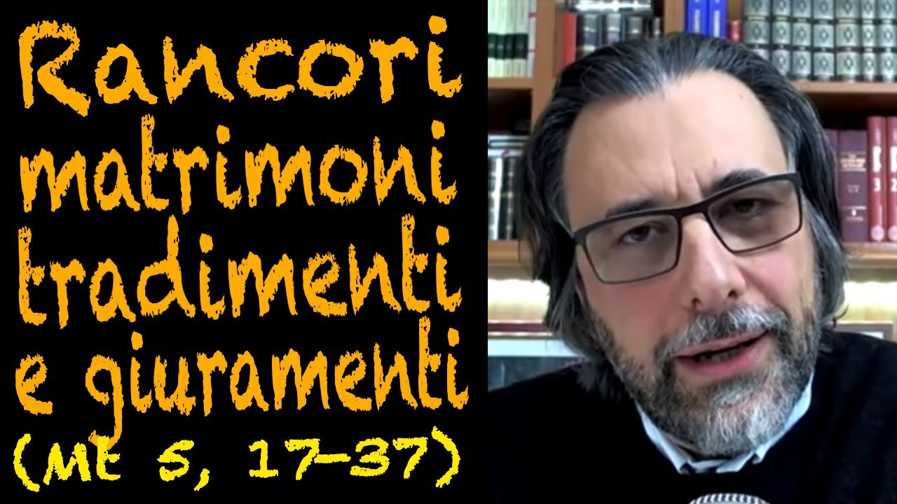 Rancori, matrimoni, tradimenti e giuramenti: Gesù 