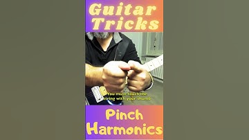 Alex Cambise -  "Guitar Tricks"  (Pinch Harmonics)  #shorts