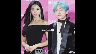 Bts V & Twice Tzuyu Taetzu Red Carpet @ Seoul Music Awards 2019 SMA 28th