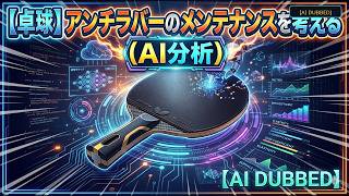 [Table Tennis] Thinking about anti-rubber maintenance (AI analysis) screenshot 3