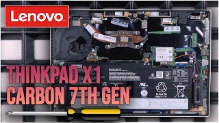 Lenovo ThinkPad X1 Carbon 7th Gen von Innen - RAM, SSD, Akku, Lüfter wechseln