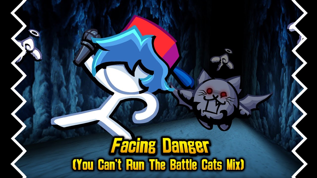 [FNF] Facing Danger - You Can't Run (The Battle Cats Mix)