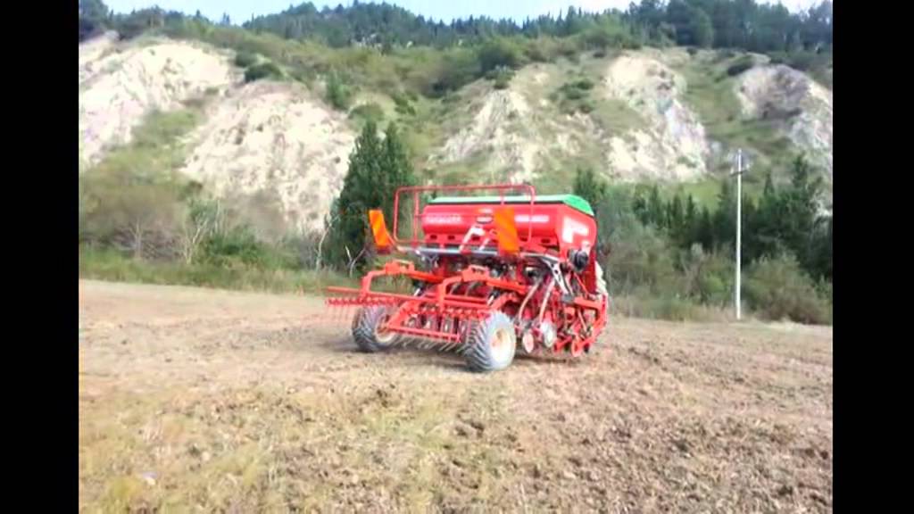 Semina diretta su sodo: New Holland TM 190 + Gaspardo Directa Corsa