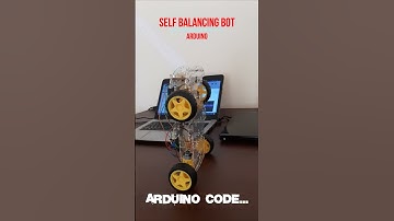 DIY Self-Balancing Robot with Arduino and Accelerometer! #shorts