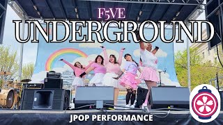[JPOP PERFORMANCE] f5ve - 'Underground' | Full Dance Cover in Washington DC Sakura Matsuri Festival