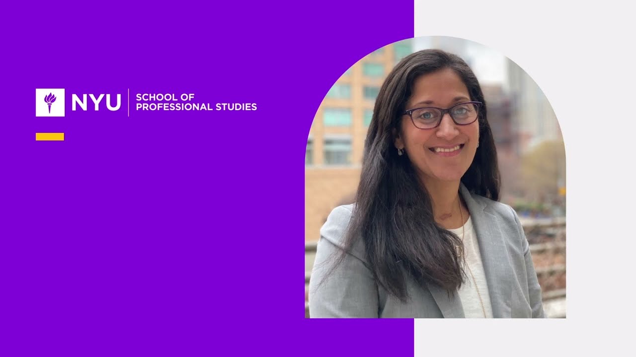 A Special Message from Angie Kamath, the Dean of the NYU School of Professional Studies