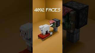 MINECRAFT 3D cloth simulation #3d #minecraft #simulation