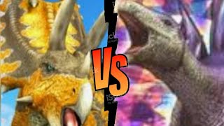 Pentaceratops vs Stegosaurus [AMV] Dino Versus