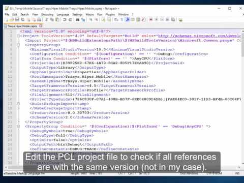 How to Update Xamarin.Forms References