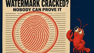 Nobody Can Prove It Was Cracked | How Claude's Text Watermark Works, and How I Feel Wearing One