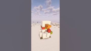 Minecraft Snowman Build Idea⛄⛄