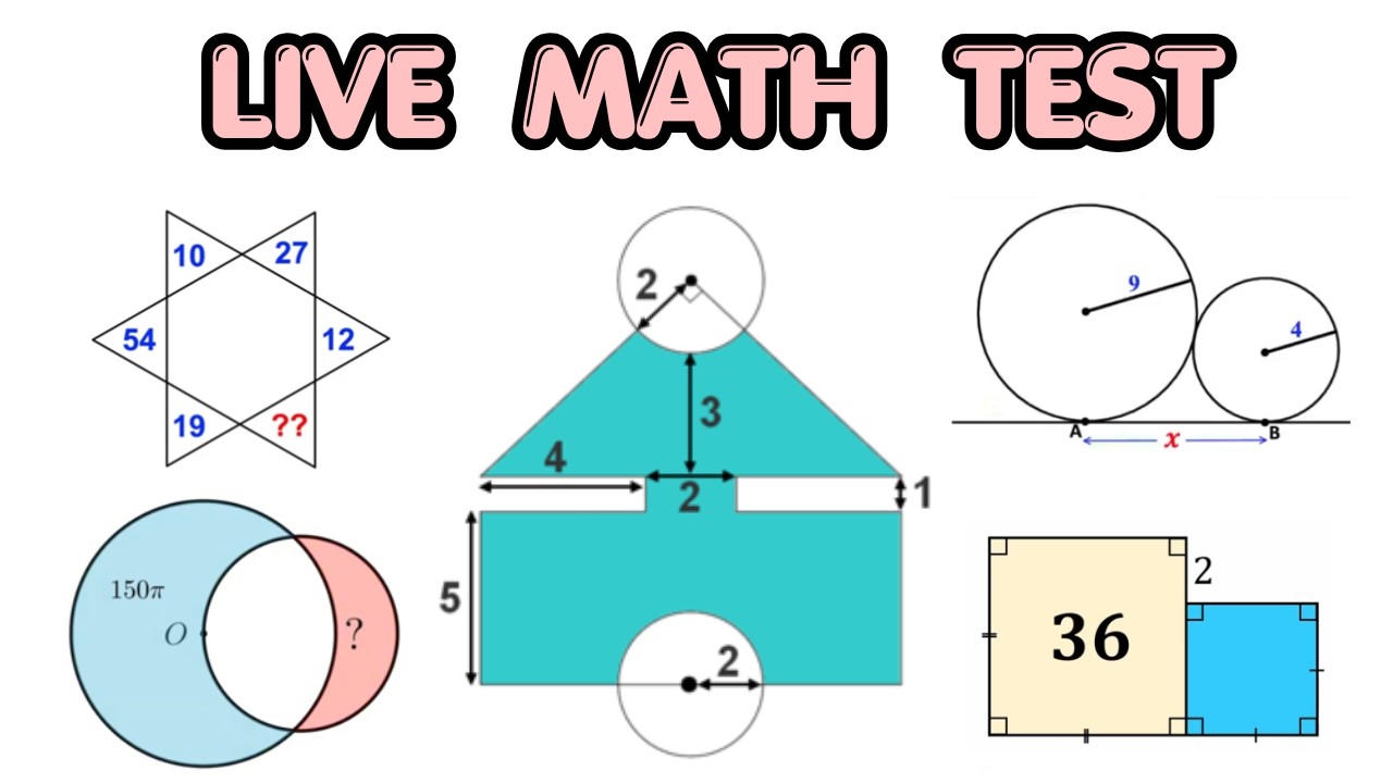 LIVE Math Practice 🔴 - YouTube