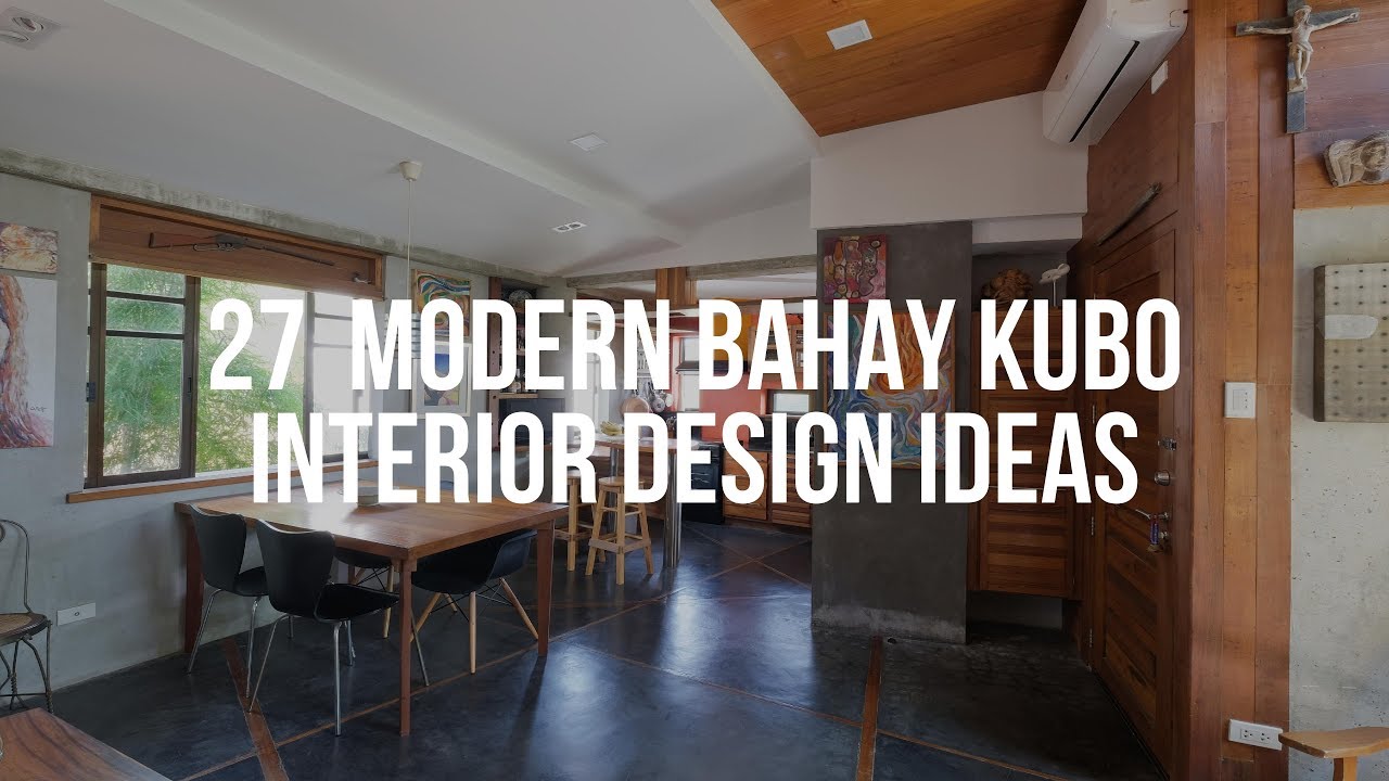 Bahay Kubo With Modern Interior Modern House